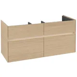 Villeroy & Boch Waschbeckenunterschrank 4 Auszüge 115,4 x 54,6 x 44,4 cm Nordic Oak