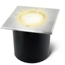 SSC-LUXon Bodeneinbaustrahler Edelstahl 4 W schwenkbar IP67 warmweiß Lieferumfang: 1 Stück silber