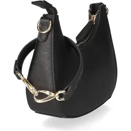Valentino Zero Re Schultertasche Kunstleder Schwarz
