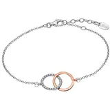 Lotus Silver Verbundene Kreise Armband Silber LP1955-2/1 Größe onesize