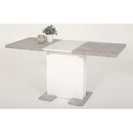 Möbel Boss Britt 110-150 x 76 x 69 cm grau/weiß