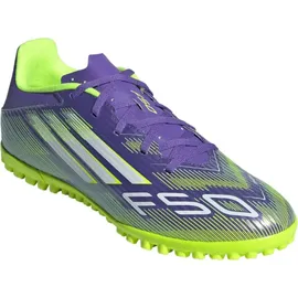 adidas F50 Club TF Herren Purple Rush/Cloud White/Lucid Lemon 44