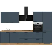 Nobilia Küchenzeile Easytouch II 330 cm blau