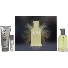 HUGO BOSS Boss Bottled Eau de Toilette mini 100 ml + Shower Gel 100 ml + Eau de Toilette 10 ml Geschenkset