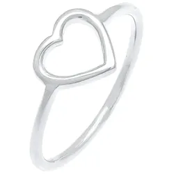 Elli Herz Cut Out Design Filigran 925 Sterling Silber 58 Damen 