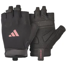 adidas Essential Training Graphic Handschuhe schwarz rosa – S