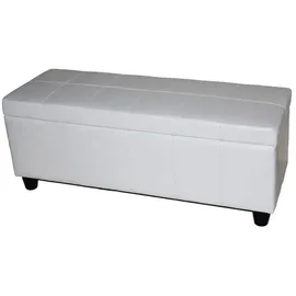 berlinlodge Sitzbank Lars Weiß 112 x 45 x 45 cm