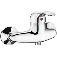 CORNAT Luca Einhandmischer Wandmontage verchromt 1/2 Zoll Brauseabgang LU3