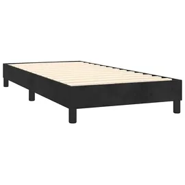 vidaXL Boxspringbett 100 x 200 cm Schwarz