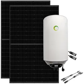 Offgridtec 900W Solaranlage polykristallin 900 W 80L Fothermo Hybrid-Boiler