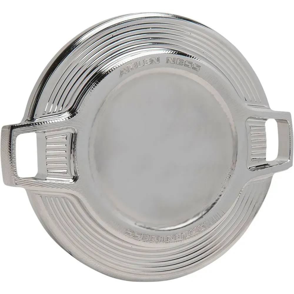 Arlen Ness Harley Davidson Fld 1690 12-13/fld 1690 Abs 12-16 701-009 Tankdeckel - Silver - One Size