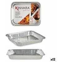 Kinvara Tablettset Aluminium 32,5 x 26 x 3,8 cm