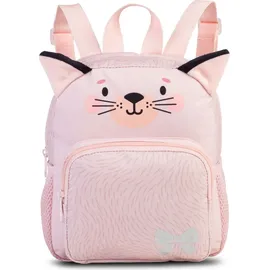Heinrich Sieber SIEBER Glühwürmchen - Kinderrucksack Ella, Katze, rosa, 5 Liter