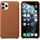 Apple iPhone 11 Pro Max Leder Case sattelbraun