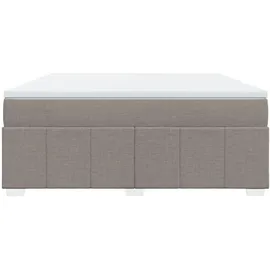 vidaXL Boxspringbett 180 x 200 cm Schwarz