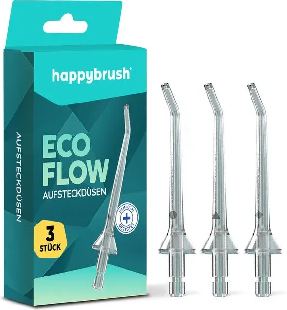 happybrush Aufsteckdüsen Eco Flow, 3 St