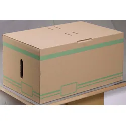 Cartonia Archivcontainer für individuelle Aufbewahrung 56,5 x 27,8 x 35,1 cm
