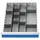 Bedrunka+Hirth Schubladeneinteilung R 18-24 mit Metalleinteilung für Front 150 mm