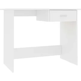 vidaXL Schreibtisch Weiß 100x50x76 cm Holzwerkstoff