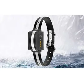 rojeco Elektrisches Antibellhalsband 1000 m Schwarz One Size