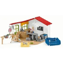 SCHLEICH 42502 Tierarzt-Praxis mit Haustieren