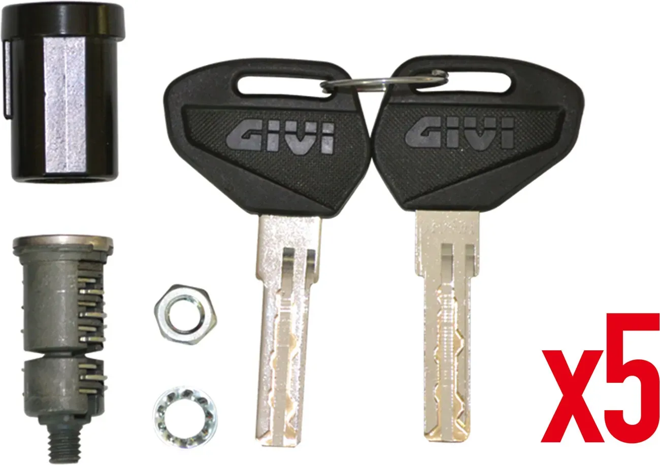 Givi SL105, Ensemble de verrouillage - Noir