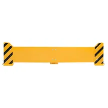 Schulte Lagertechnik Rammschutzwand für Doppelregale, 400 mm schwarz/gelb Doppelregal - Artikel: 7830493483