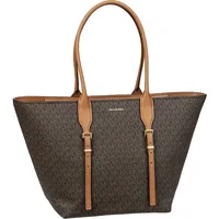 Michael Kors Shopper Moore LG Buckle MK SIG Braun Damen