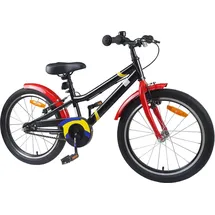 vidaXL Kinderfahrrad 18 Zoll blau/weiß