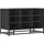 vidaXL Schuhbank 84 x 40 x 53,5 cm schwarz / schwarz