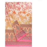 BASSETTI AGRIGENTO Foulard aus 100% Baumwolle in der Farbe Rosa P1, Maße: 350x270 cm