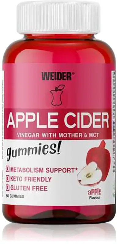 Weider Apple Cider Nahrungsergänzungsmittel für Ihr Wohlbefinden 50 St.