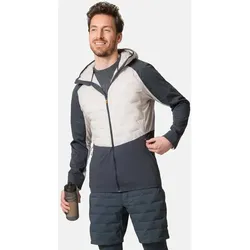 ODLO Herren Funktionsjacke Jacket ZEROWEIGHT, silver cloud - india ink, XXL