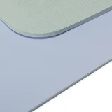 Gaiam TPE Chambray Meersalz Yogamatte 6mm blau|grün 173 CM