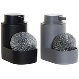 DKD Home Decor seifenspender, Grau, schwarz, Estándar