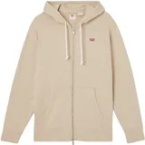 Levi's The Original Housemark Zip Up Kapuzensweatjacke Herren Beige XL