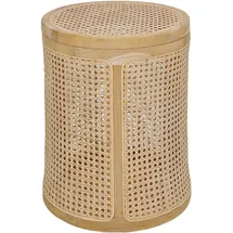 SIT Möbel Rattan Vintage Korb 40 x 53 x 40 cm Natur/Teak