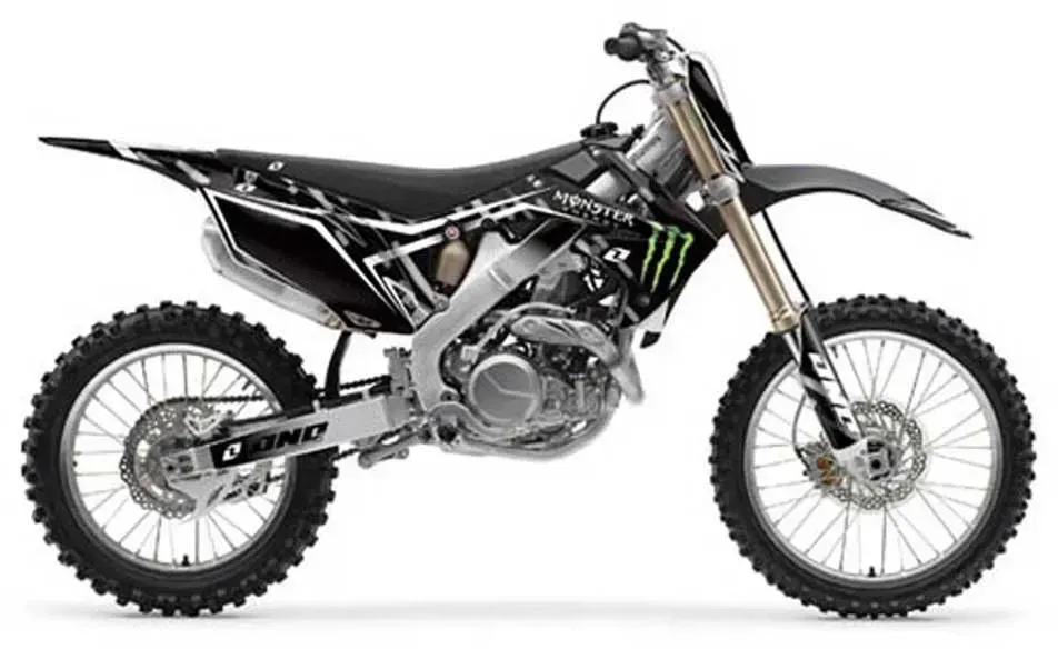 One Industries Monster Energy Honda Crf250/crf450 09-10 Grafik-kit - Green - One Size