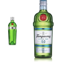 Tanqueray 0,0% | alkoholfreie Destillat Alternative | für nicht-alkoholische Cocktails und Longdrinks | zuckerfrei & kalorienfrei | voller Geschmack | 700ml & No.Ten | Premium Gin | 47,3% vol | 700ml