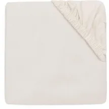 jollein Spannbettlaken Jersey-Baumwolle 70 x 140 - 75 x 150 cm beige