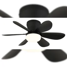 GLOBO Delores 51 cm Deckenventilator Schwarz