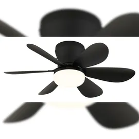 GLOBO Delores 51 cm Deckenventilator Schwarz