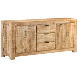 vidaXL Sideboard 175x40x75 cm Raues Mangoholz