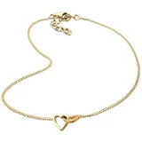 Elli Herz Liebe Unendlich Strand 925 Sterling Silber Fußketten Damen