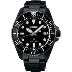 Seiko SNE599P1 Prospex Sea Herren-Taucheruhr Solar Schwarz