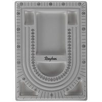 Rayher Hobby Rayher 8902900 Design Platte für Perlen, 23