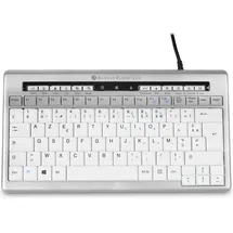 Bakker Elkhuizen S-board 840 Design (FR, Kabelgebunden), Tastatur, Grau