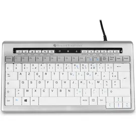 Bakker Elkhuizen S-board 840 Design (FR, Kabelgebunden), Tastatur, Grau