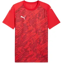 Puma teamFINAL Graphic Jersey PUMA Red/PUMA White/Dark Cherry S