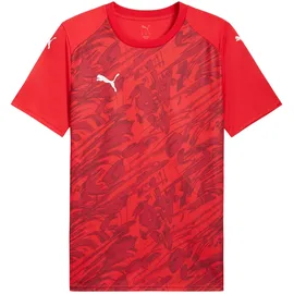 Puma teamFINAL Graphic Jersey PUMA Red/PUMA White/Dark Cherry S